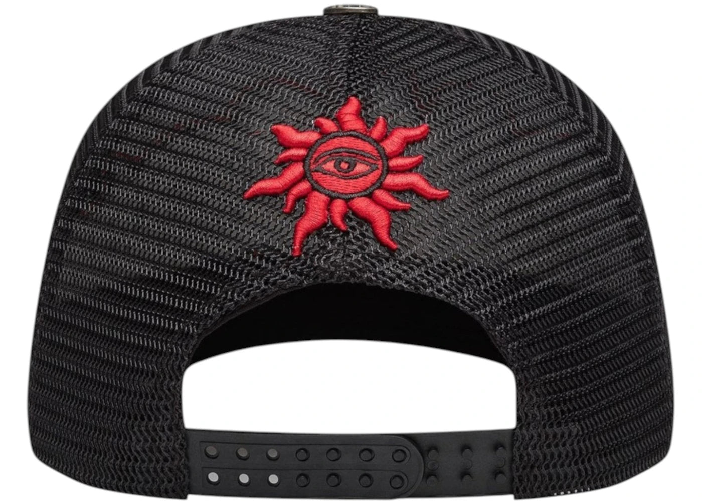 Godspeed GS Neo Trucker Hat Black/Yellow/Red - vue secondaire B