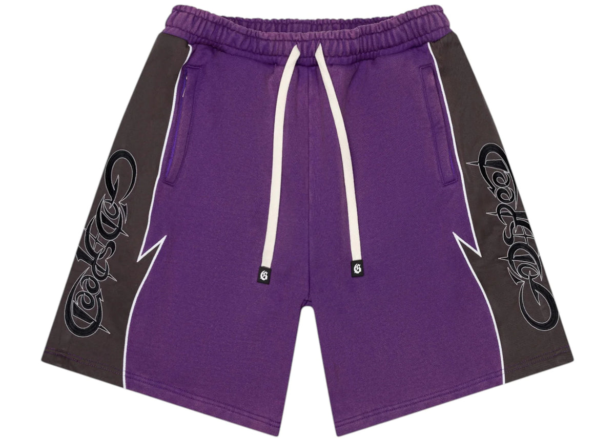 Godspeed Halftime Shorts Purple/Graphite - vue secondaire A