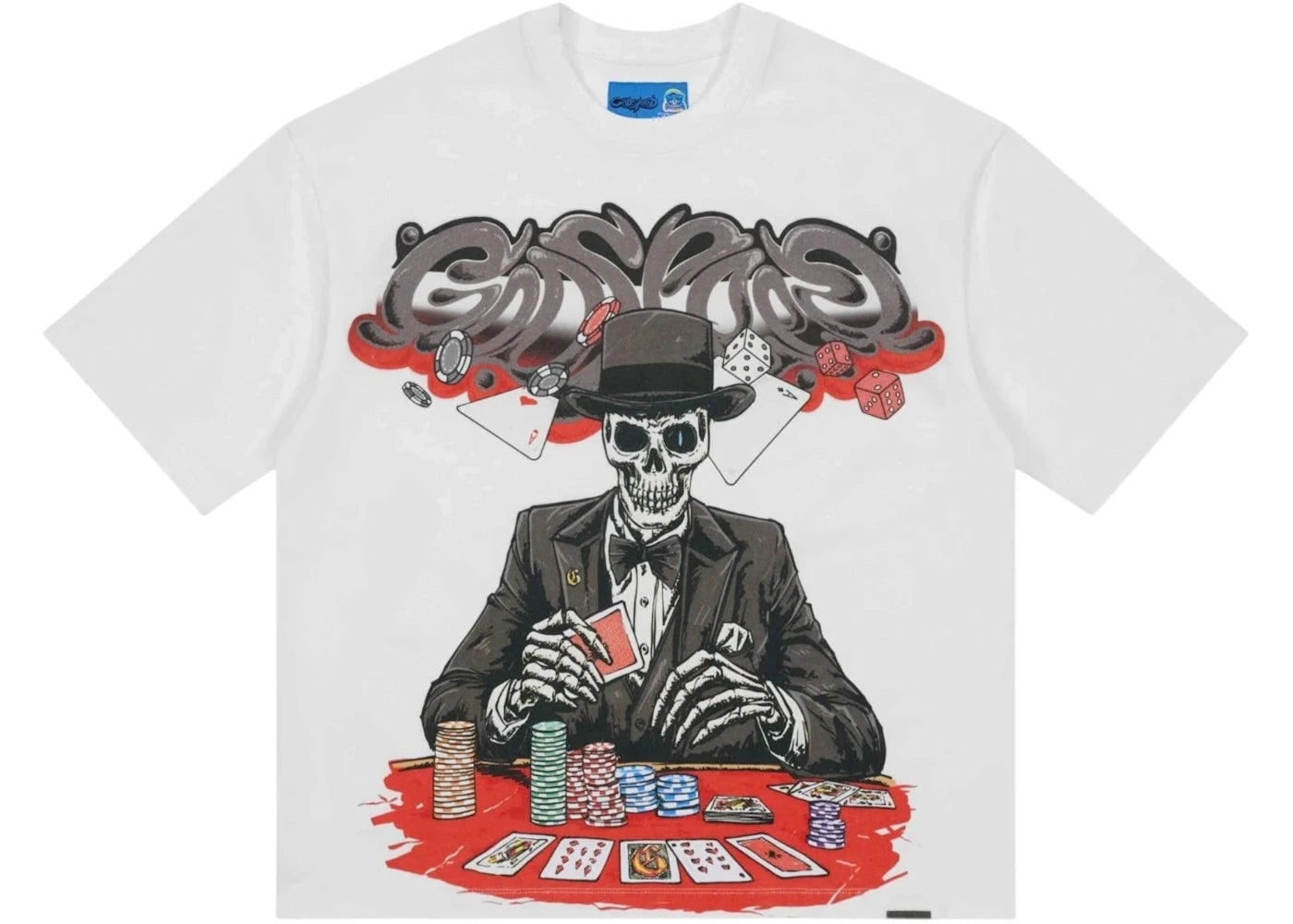 Godspeed High Stakes NG T-shirt White - vue 360