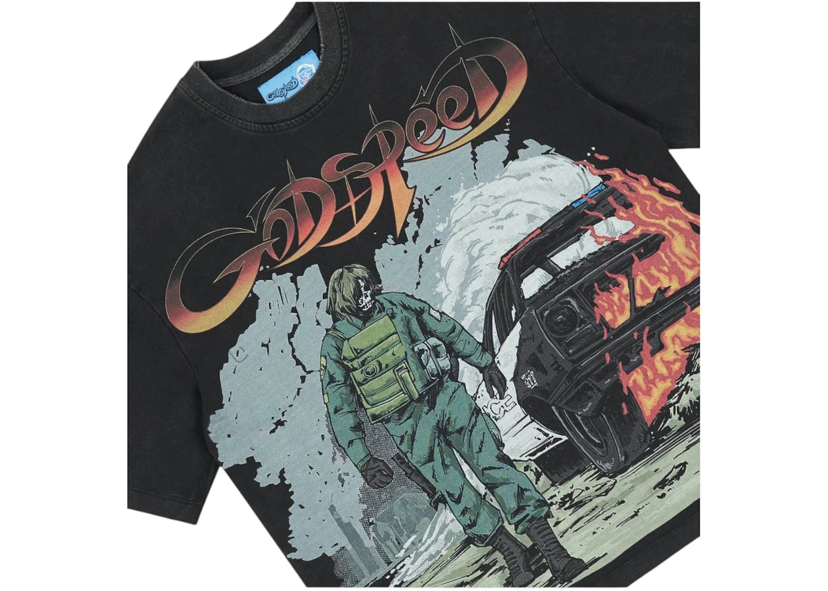 Godspeed KHAOS NG T-shirt Black - vue secondaire B