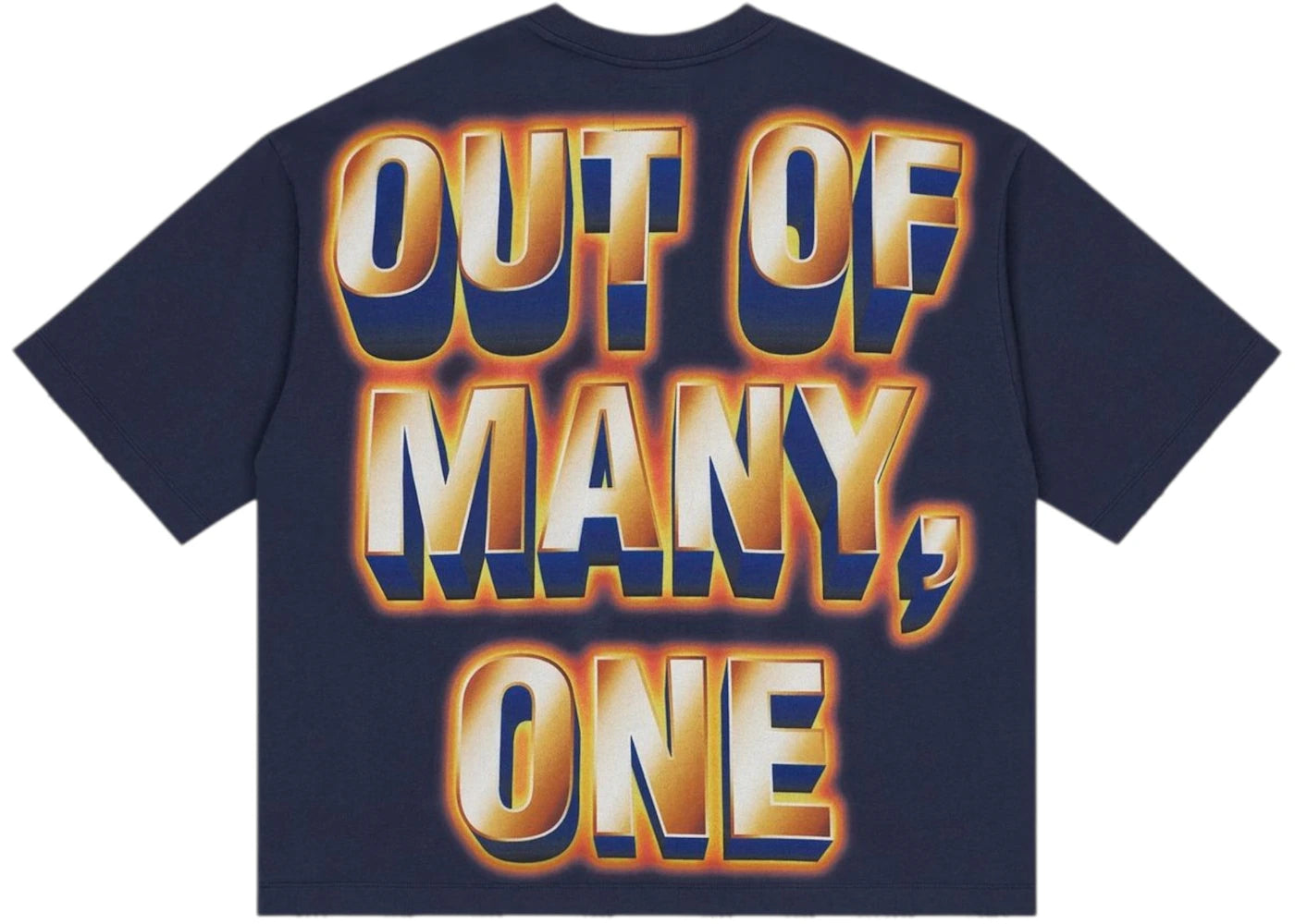 Godspeed Kick Push T-shirt Navy - vue secondaire B