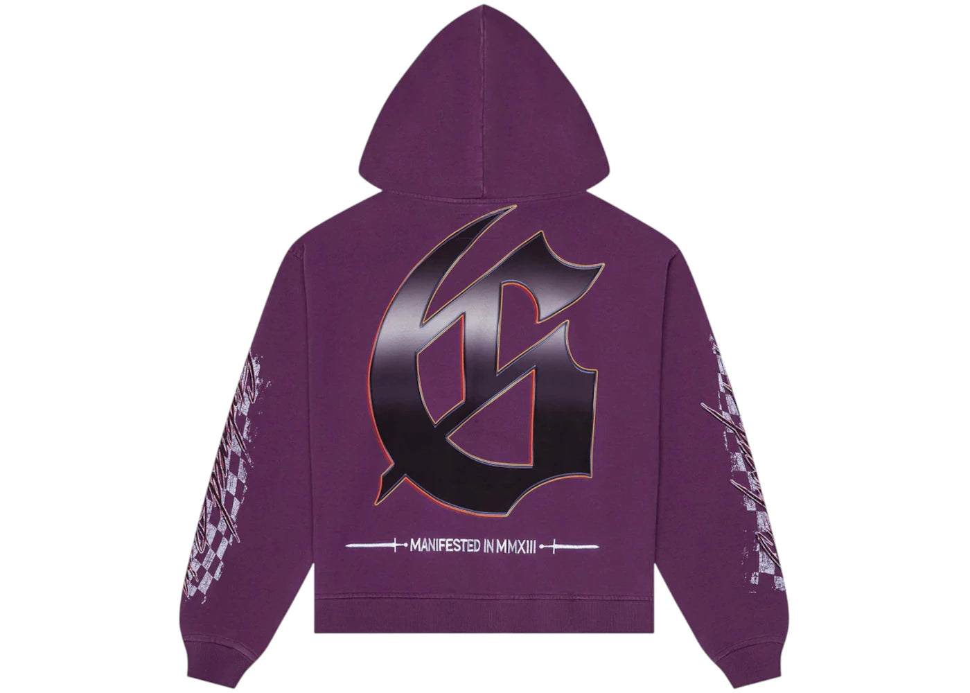 Godspeed Le Denier Hoodie Purple - vue secondaire B