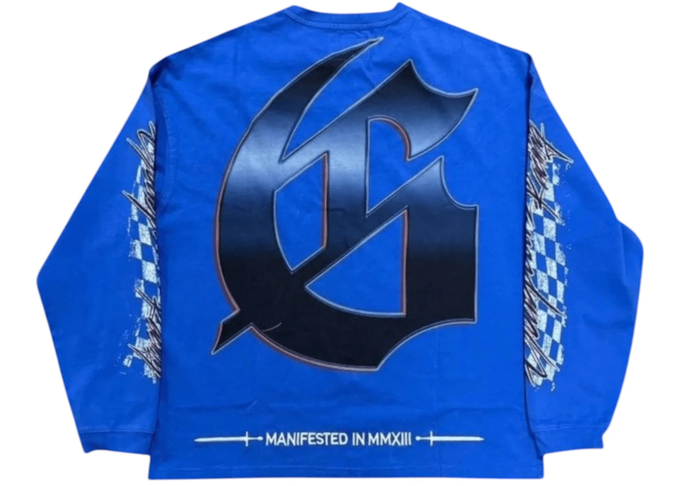 Godspeed Le Dernier L/S T-Shirt Royal - vue secondaire B