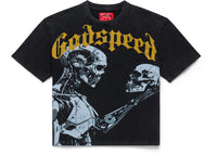 Godspeed Mankind vs AI III T-Shirt Schwarz/Gelb