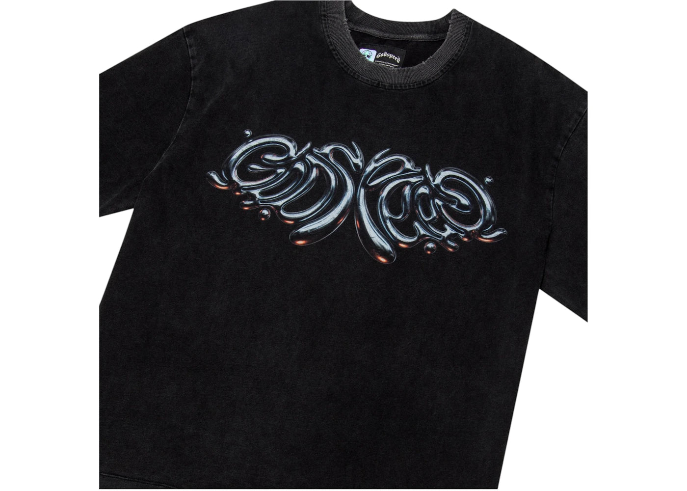 Godspeed Mercury Logo T-Shirt Wash - vue secondaire B