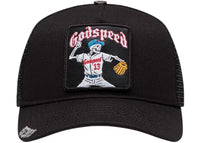 Godspeed Mood Trucker II Hat Black Interchangeable Patches