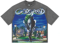 Godspeed Neighborhood Watch T-shirt Grey Wash