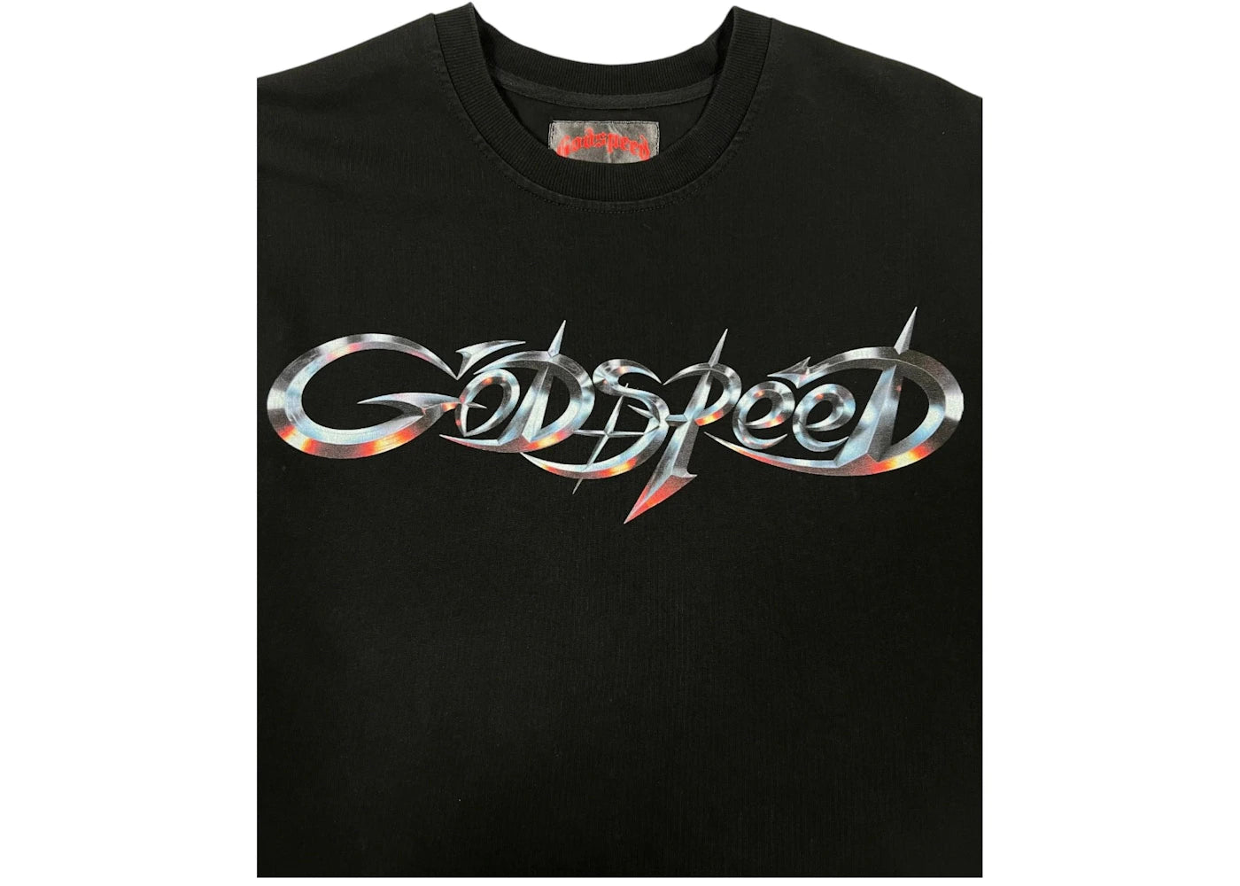 Godspeed New Age Logo T-shirt Black - vue secondaire B