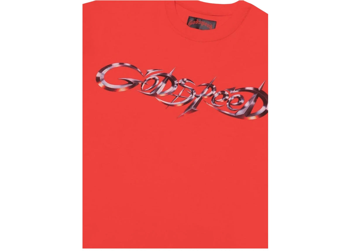 Godspeed New Age Logo Tee Red - vue secondaire B