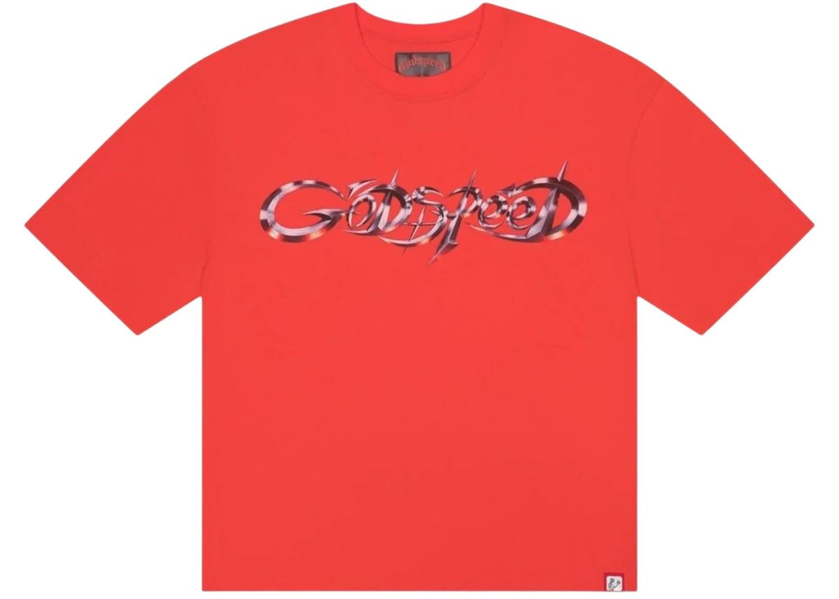 Godspeed New Age Logo Tee Red - vue 360