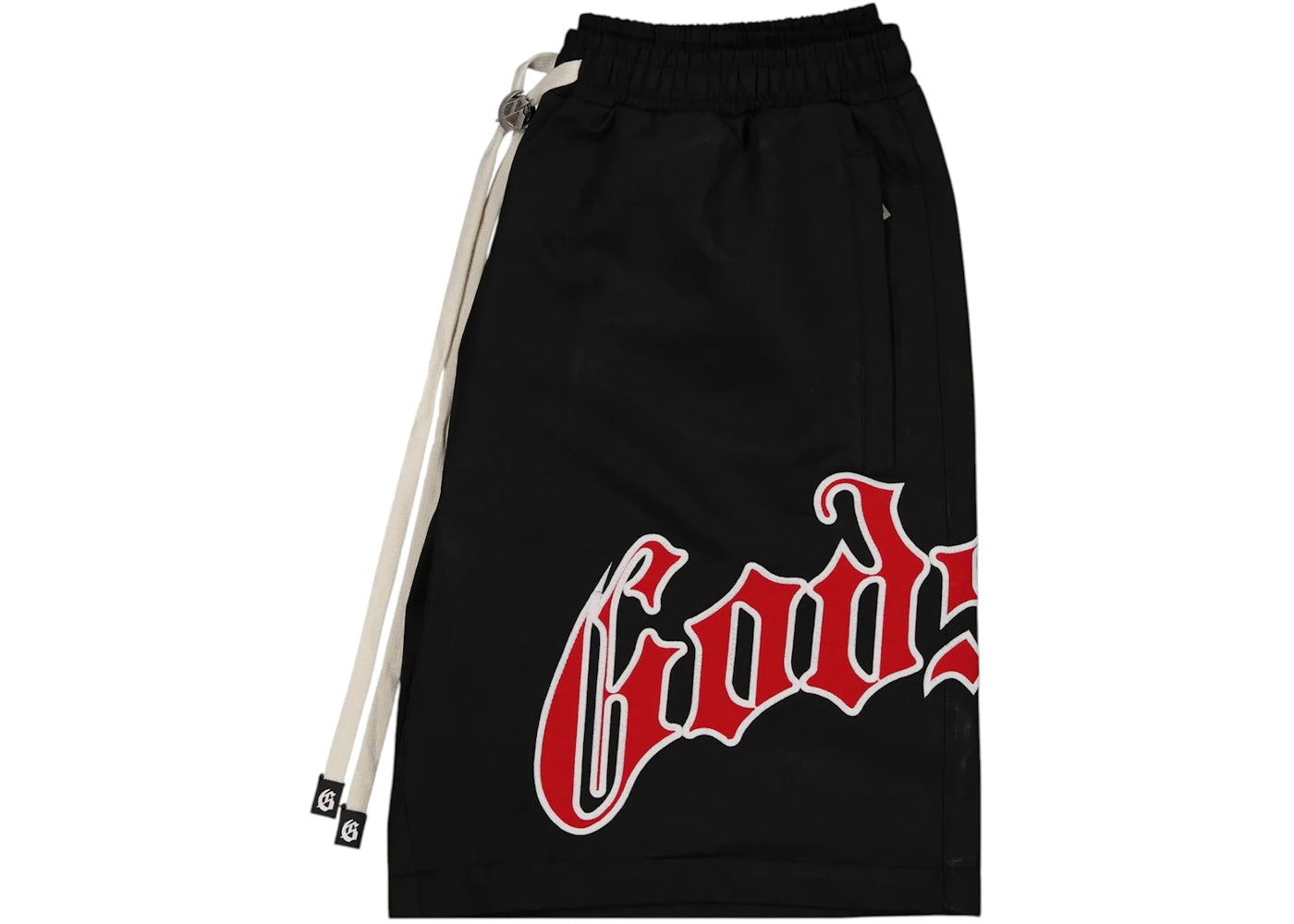 Godspeed OG Logo Nylon Shorts Bred - vue secondaire B