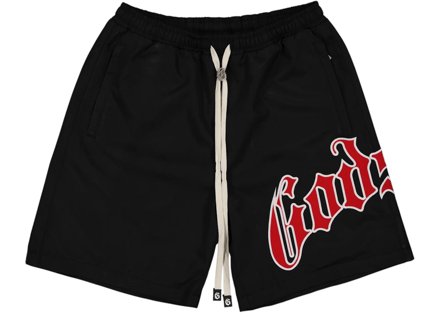 Godspeed OG Logo Nylon Shorts Bred - vue secondaire A