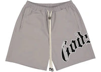 Godspeed OG Logo Nylon Shorts Grey