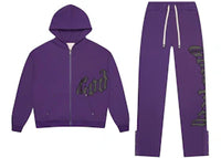 Godspeed OG Logo Sweatsuit Purple/Grey