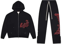 Godspeed OG Logo V2 Sweatsuit Black/Red