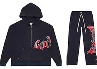 Godspeed OG Logo V2 Sweatsuit Navy/Red