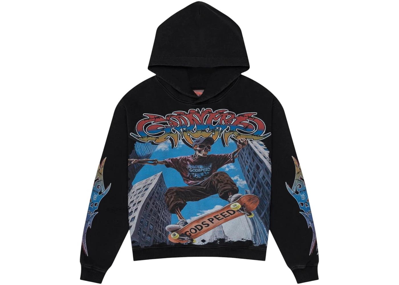 Godspeed Ollie Hoodie Black - vue secondaire A
