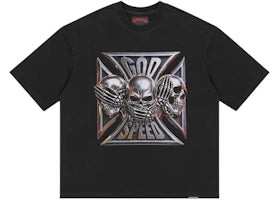 Godspeed Omerta Tee Black - vue 360