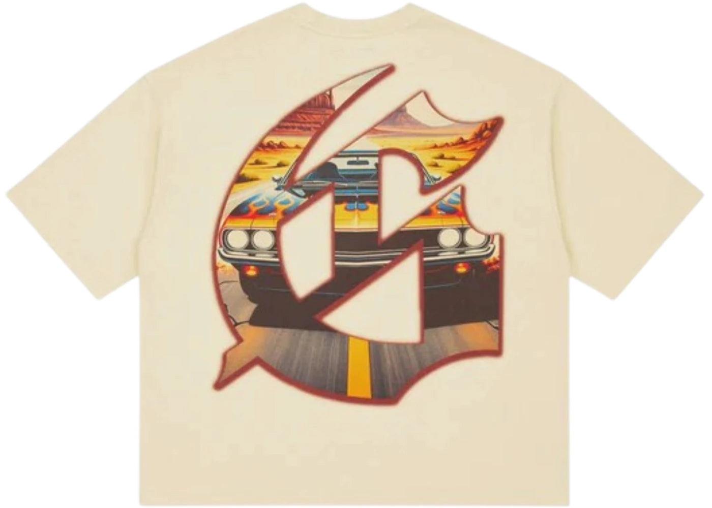 Godspeed On The Run II T-shirt Bone - vue secondaire B