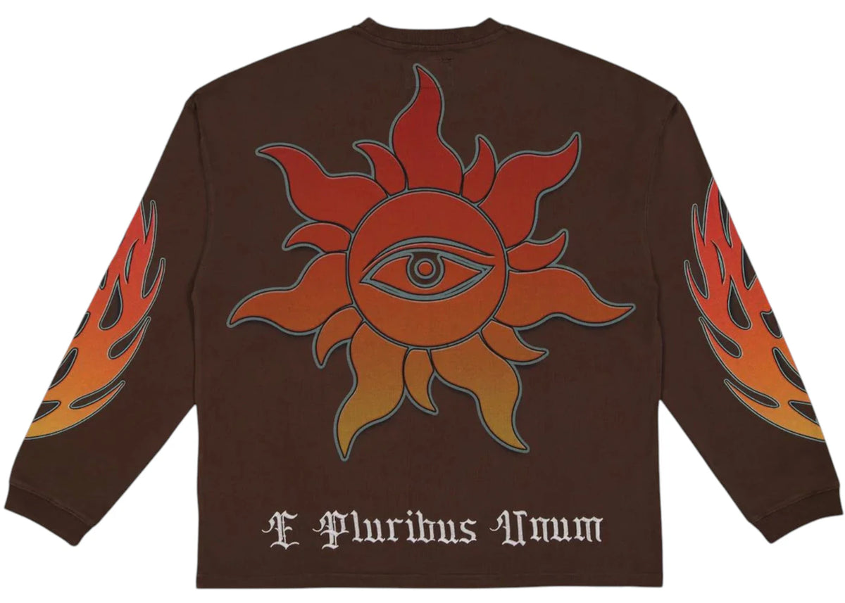 Godspeed On The Run Mocha L/S T-shirt Mocha - vue secondaire B