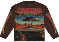 Godspeed On The Run Mocha L/S T-shirt Mocha