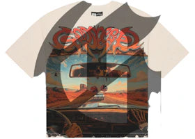 Godspeed On The Run T-shirt Bone - vue 360