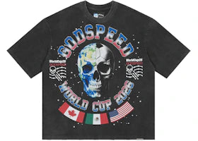 Godspeed Planet Futbol T-shirt Black