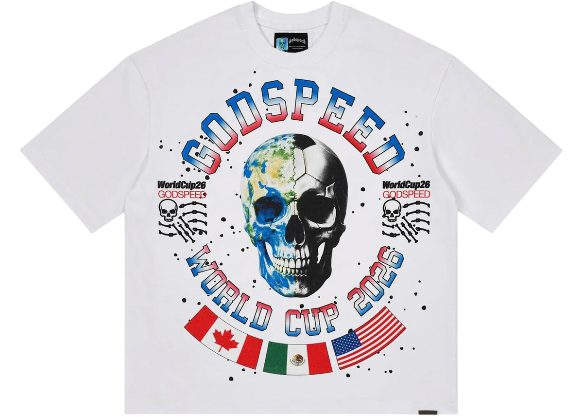 Godspeed Planet Futbol T-shirt White - vue secondaire A