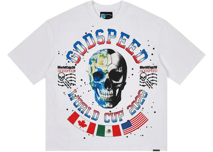 Godspeed Planet Futbol T-shirt White - apparel view 2