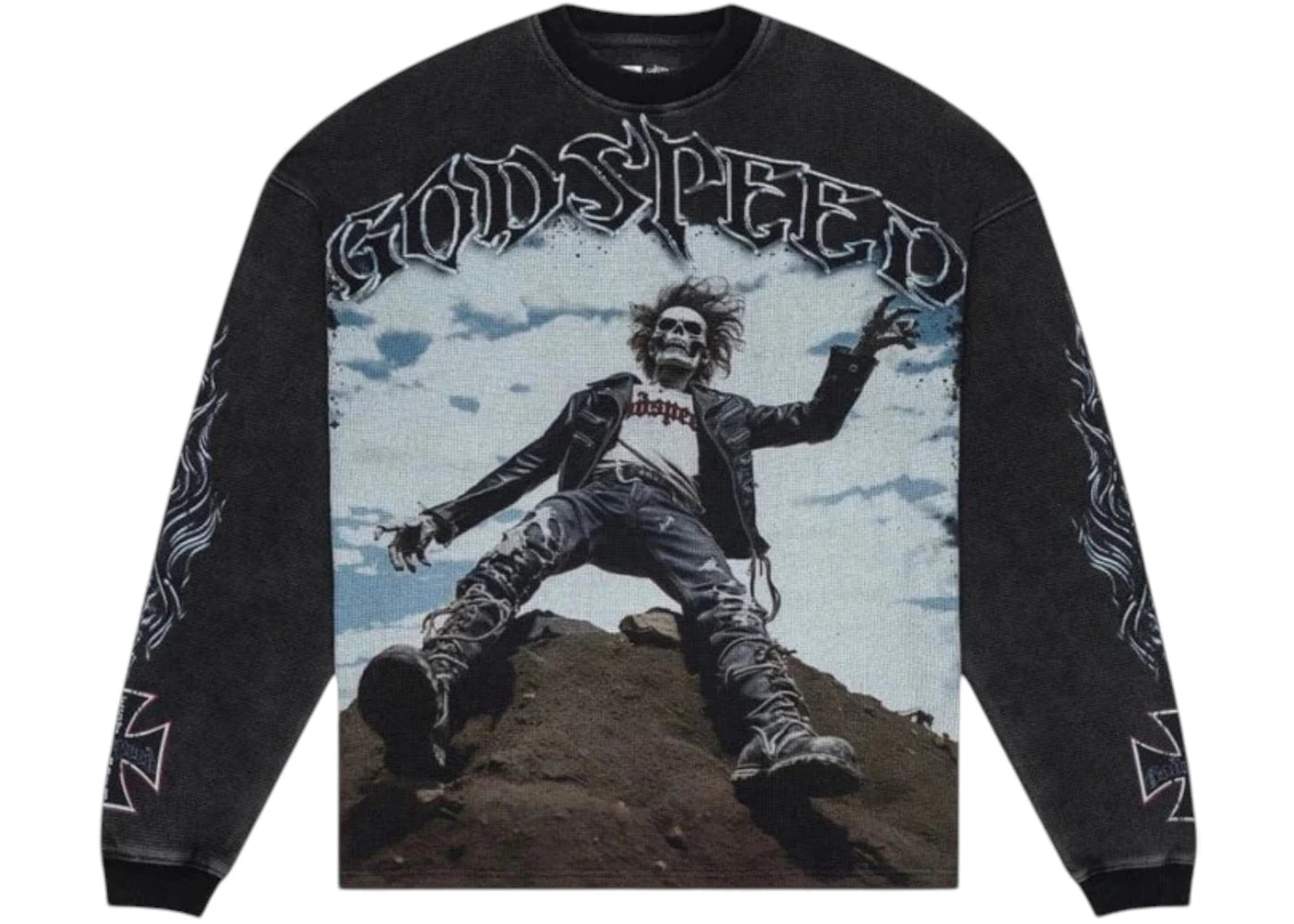 Godspeed Rocker L/S T-shirt Black - vue 360