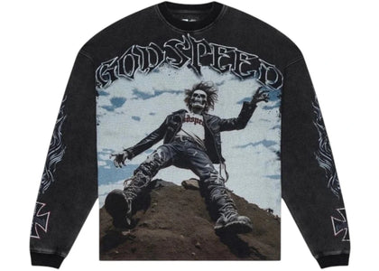 Godspeed Rocker L/S T-shirt Black - authentic Godspeed apparel