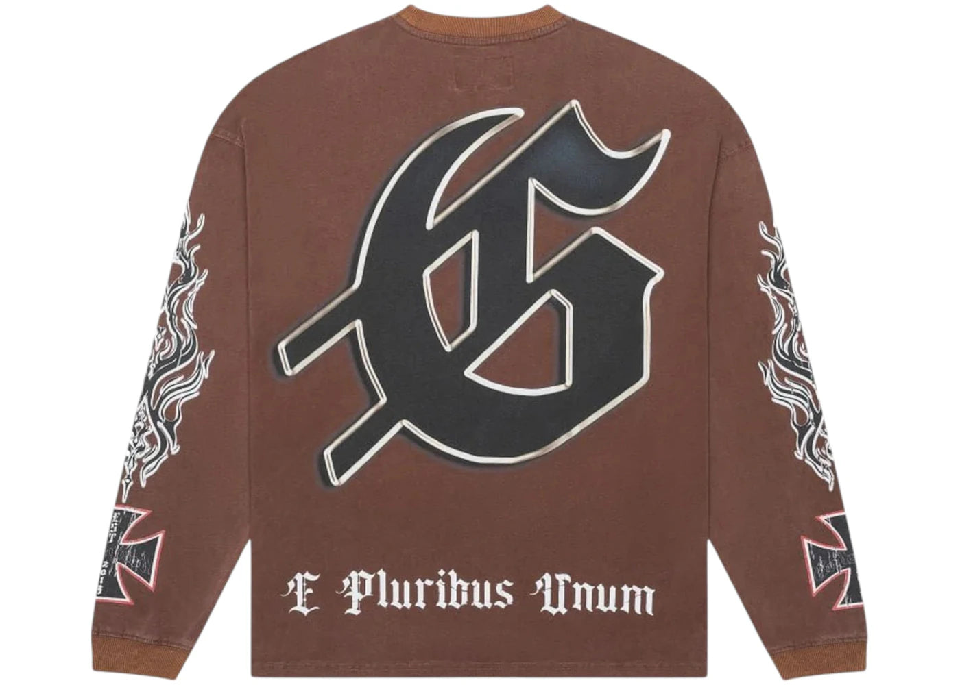 Godspeed Rocker L/S Tee Brown Wash - vue secondaire A
