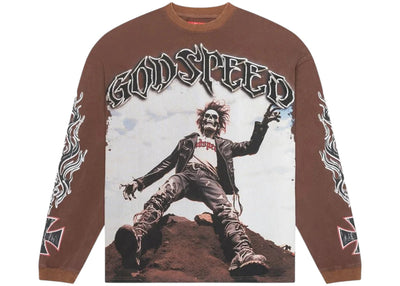 Godspeed Rocker L/S Tee Brown Wash