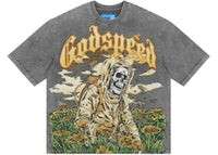 Godspeed Save the Bees II T-shirt Grey Wash