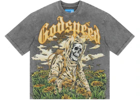 Godspeed Save the Bees II T-shirt Grey Wash