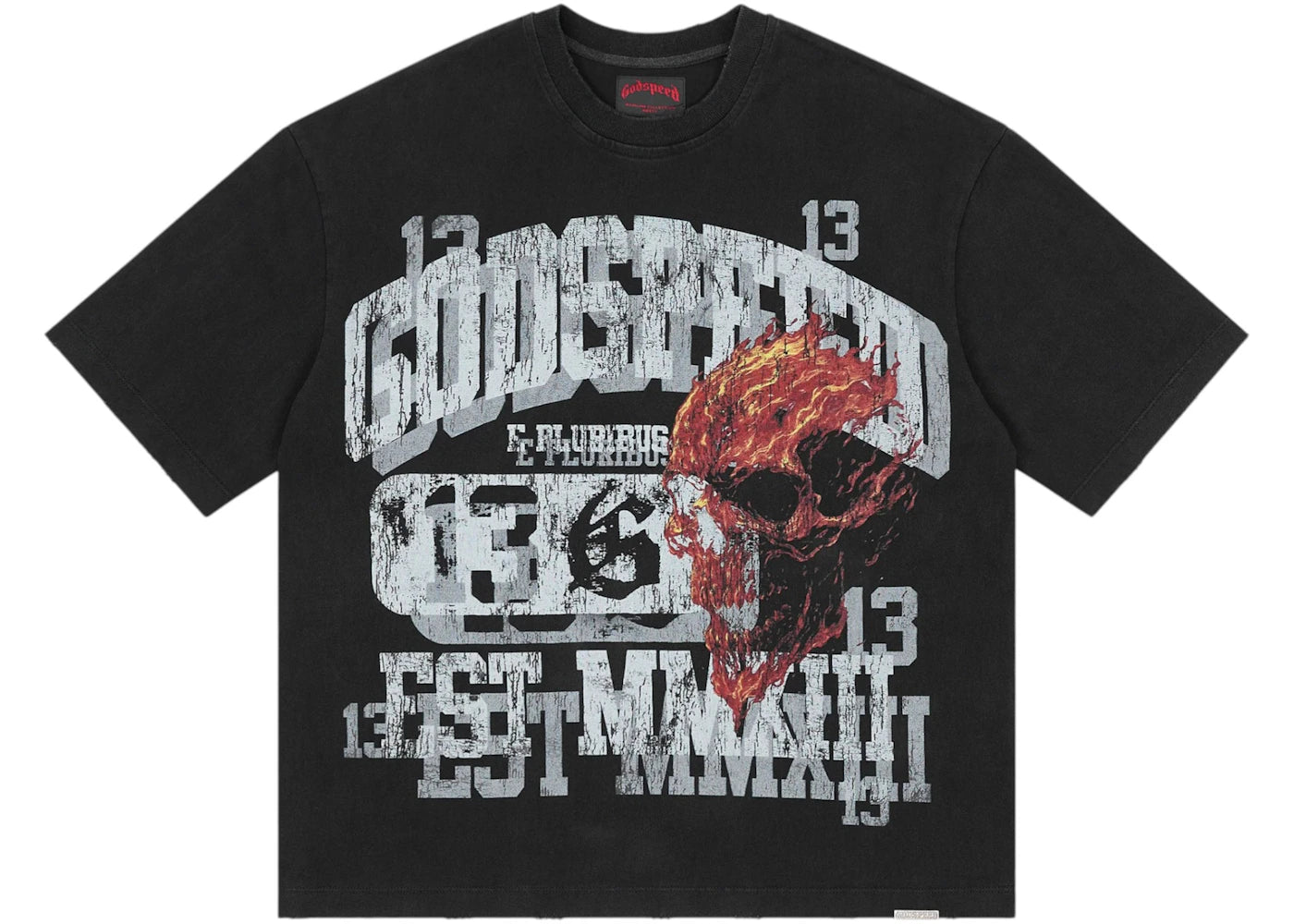 Godspeed Seeing Double T-Shirt Black - vue secondaire A