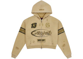 Godspeed Speedway Zip Hoodie Sand