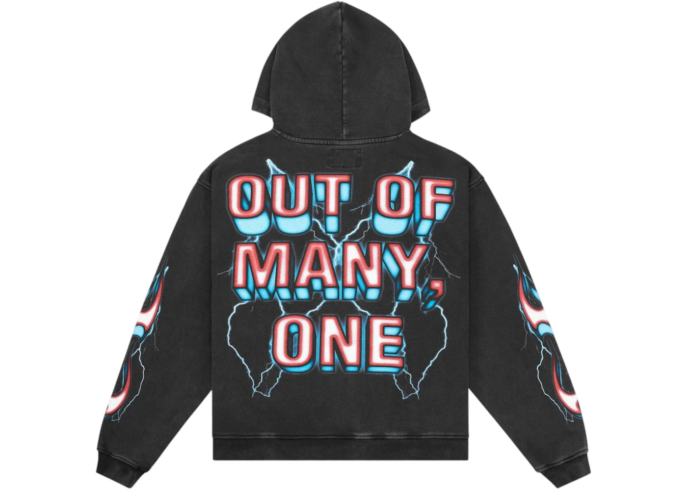 Godspeed Supreme Reign Hoodie Black Wash - vue secondaire B