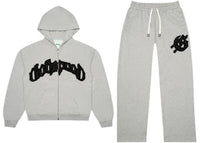 Godspeed Symmetric Studded Sweatsuit Grey/Black