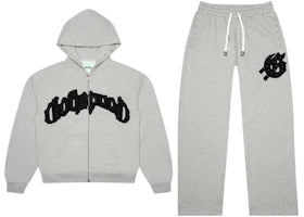 Godspeed Symmetric Studded Sweatsuit Grey/Black