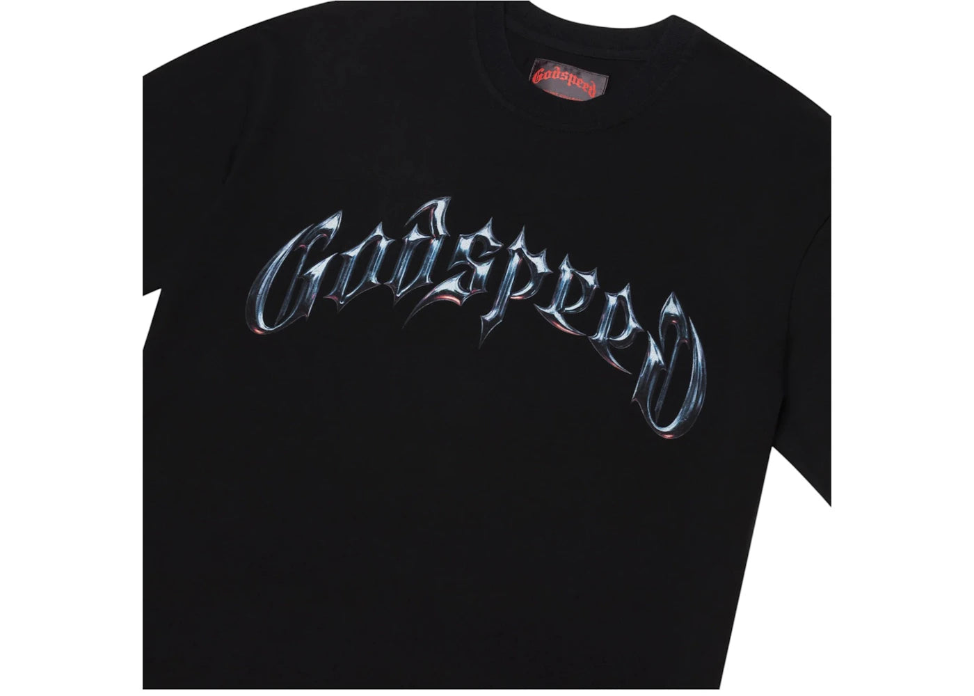 Godspeed Symmetrical Logo T-Shirt Black - vue secondaire B