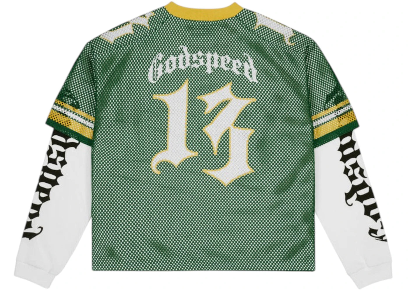 Godspeed TD Layered Jersey Green/Yellow/White - vue secondaire B