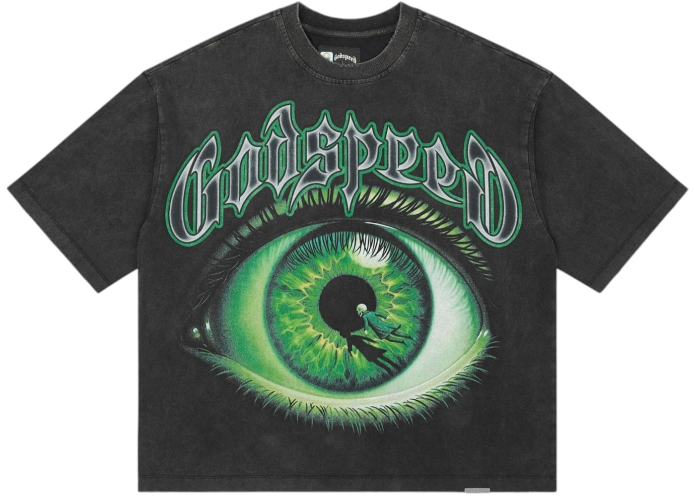 Godspeed The Watcher T-shirt Black - vue 360