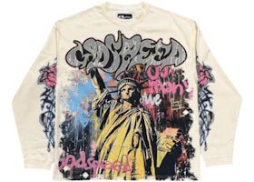 Godspeed Vandal L/S T-Shirt Bone