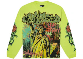 Godspeed Vandal L/S T-shirt Volt Green - vue 360