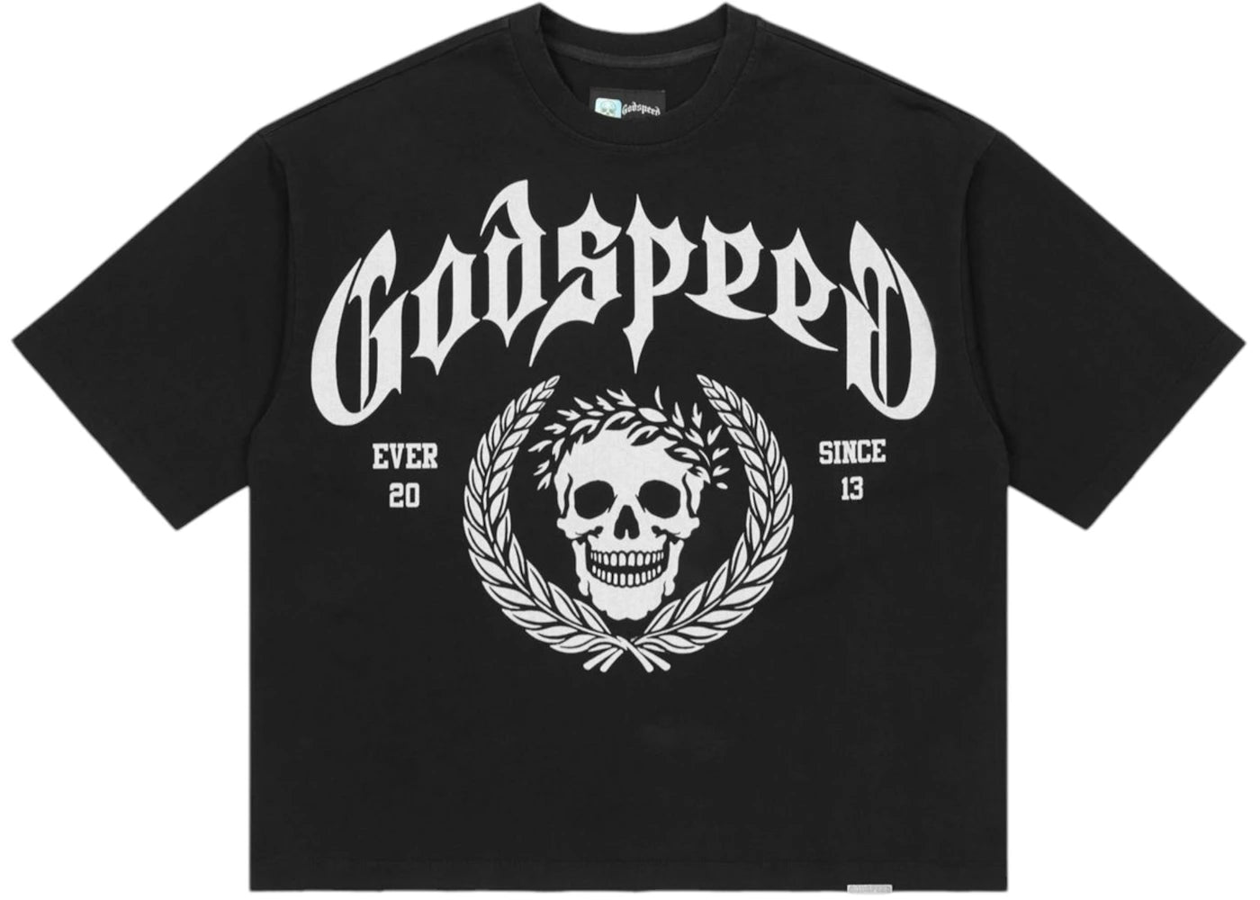 Godspeed Victor Crest T-shirt Black - vue 360