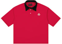 Godspeed Victor Minimal Crest Polo Red