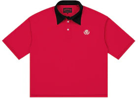 Godspeed Victor Minimal Crest Polo Red