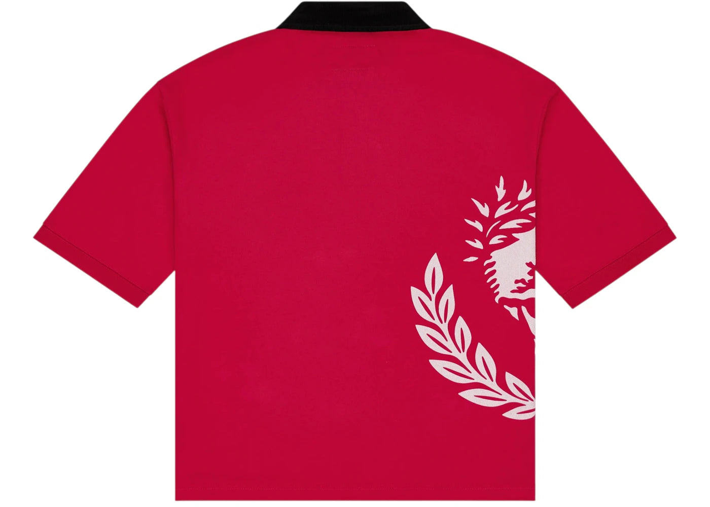 Godspeed Victor Oversized Crest Polo Red - vue secondaire B