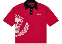 Godspeed Victor Oversized Crest Polo Red